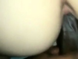 BBC fucks tight pussy with creampie