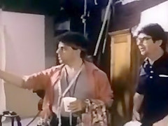 Vanessa Del Rio fucks girl, then girl get fucked by a guy!