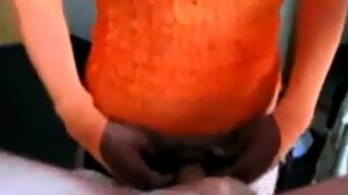 Homemade Pegging Amateur Strap-On Couple