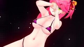MMD sakura miko [Haniwa’s Miniature Garden]